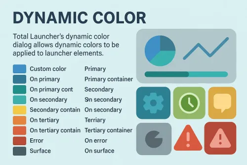 Total Launcher Dynamic Color Overview  