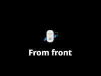 From front enter animation