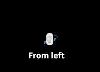 From left enter animation