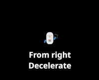 From right enter animation