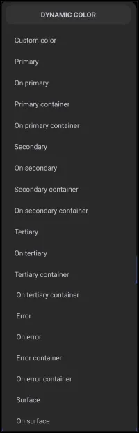 Folder Dynamic Color