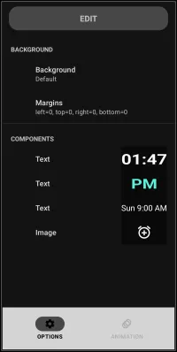 Mixed Graphic - Time/Event Edit