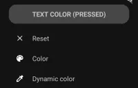 Text - Color Pressed
