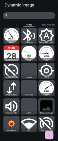 Dynamic Image dialog