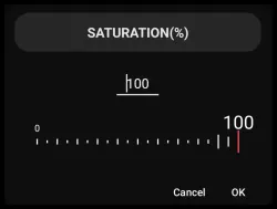 Object Saturation