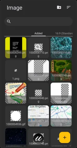 Resource - Image dialog