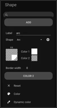 Arc Color 2 Selection