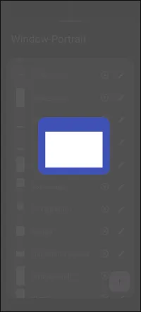 Window in Edit Off mode Window in Edit Off mode